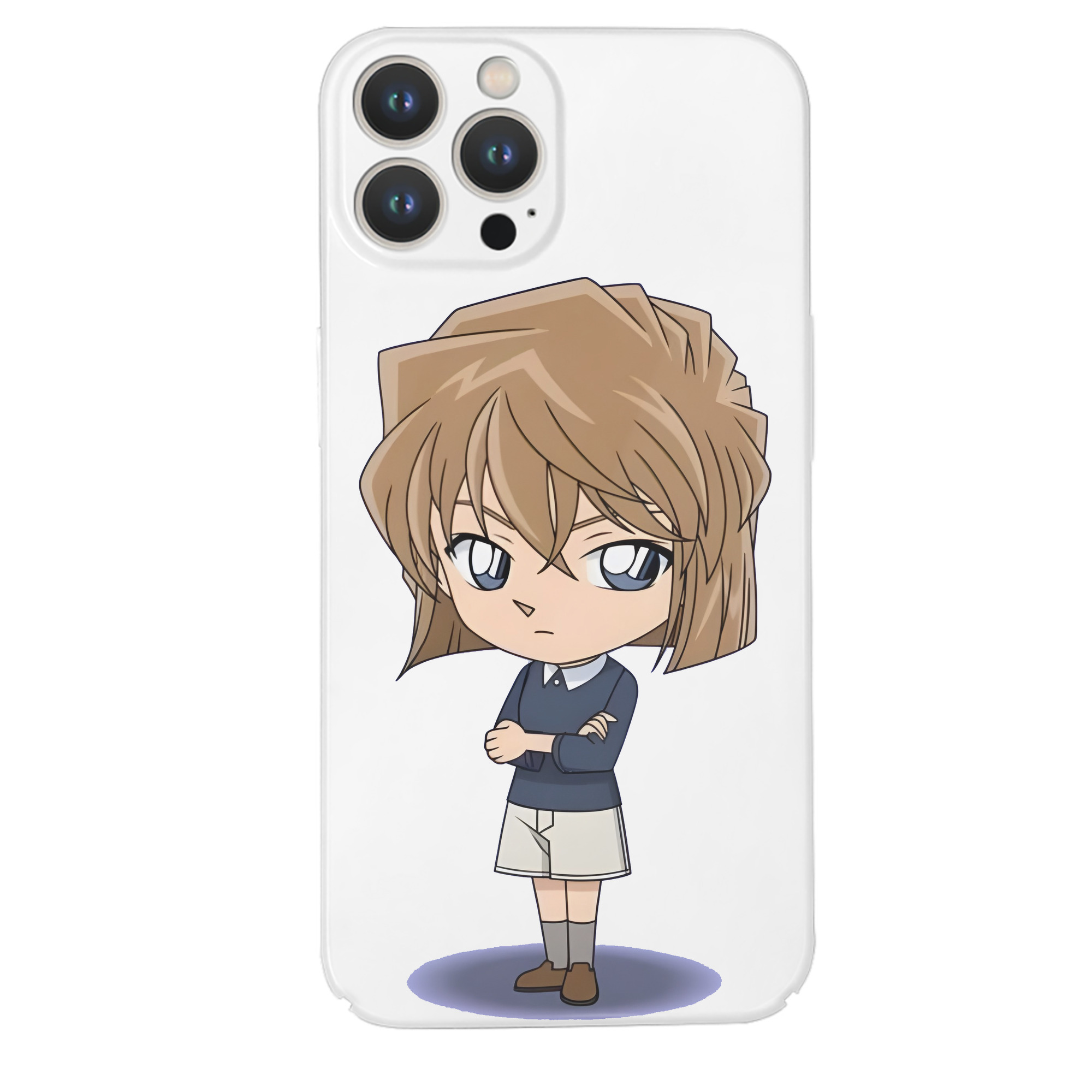 （画像用） 名探偵コナン 灰原 哀 はいばら あい Detective Conan Anita Hailey、Vi Graythorn Haibara Ai 【iPhone 14シリーズ対応】ハードケース